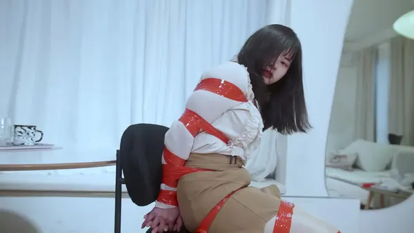 [Ligui丽柜]HD视频 2021.03.06 红胶布挣脱 奈沐子 1
